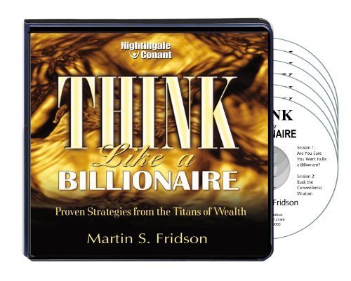 Beispielbild fr Think Like a Billionaire (6 Compact Discs) zum Verkauf von The Yard Sale Store