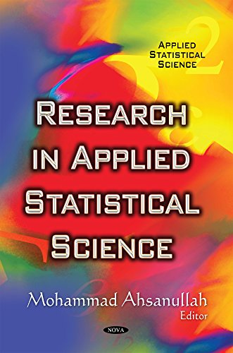 Stock image for Research in Applied Statistical Science for sale by PBShop.store US