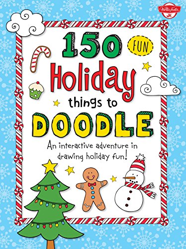 Beispielbild fr 150 Fun Christmas Things to Doodle: An interactive adventure in drawing holiday fun! zum Verkauf von SecondSale