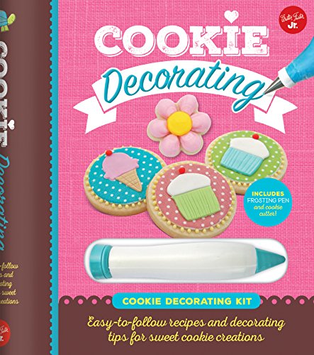 Stock image for Cookie Decorating: Easy-to-follow recipes and decorating tips for sweet cookie creations - Includes frosting pen and cookie cutter! (Kids Craft Kit) for sale by Pearlydewdrops