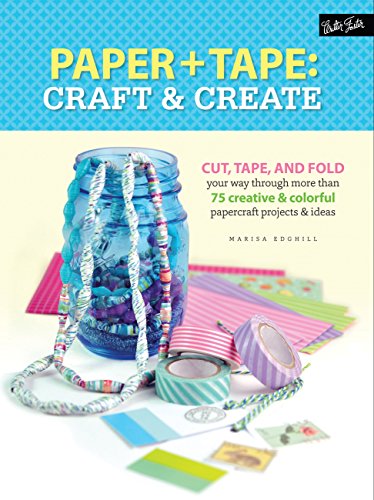 Beispielbild fr Paper & Tape: Craft & Create: Cut, tape, and fold your way through more than 75 creative & colorful papercraft projects & ideas zum Verkauf von WorldofBooks