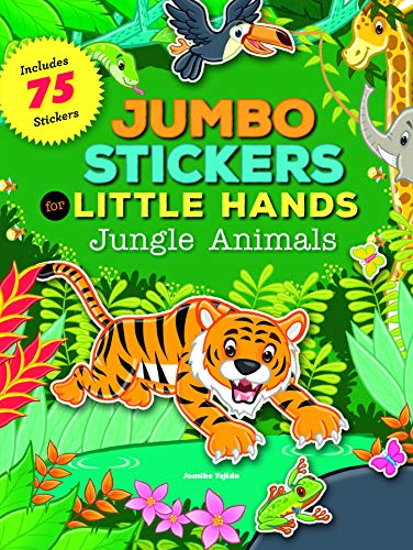 Stock image for Jungle Animals (Jumbo Stickers for Little Hands) for sale by BookOutlet