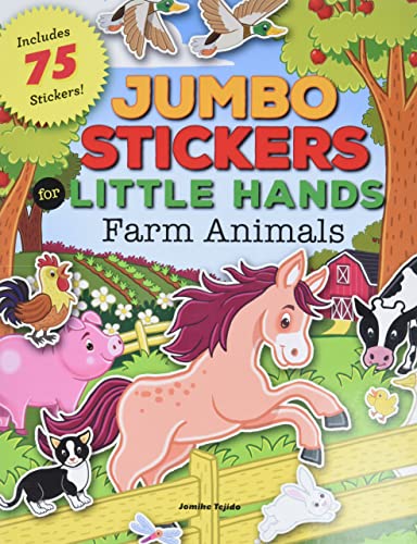 Beispielbild fr Jumbo Stickers for Little Hands: Farm Animals zum Verkauf von Blackwell's
