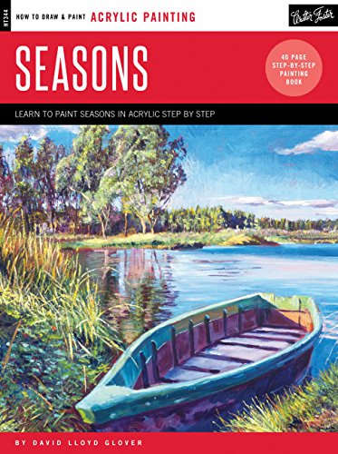 Stock image for Acrylic: Seasons: Learn to paint step by step (How to Draw & Paint) for sale by Bookmonger.Ltd