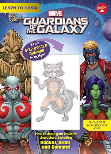 Beispielbild fr Learn to Draw Marvel Guardians of the Galaxy: How to draw your favorite characters, including Rocket, Groot, and Gamora! (Licensed Learn to Draw) zum Verkauf von SecondSale