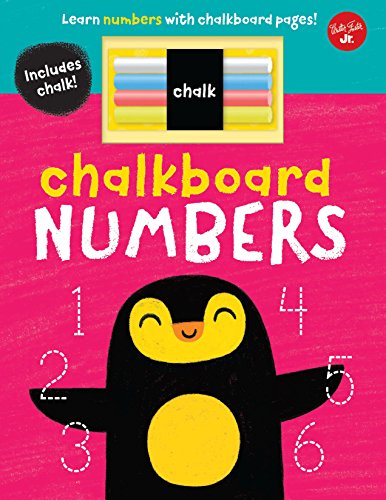 Imagen de archivo de Chalkboard Numbers: Learn numbers with chalkboard pages! (Chalkboard Concepts) a la venta por PlumCircle