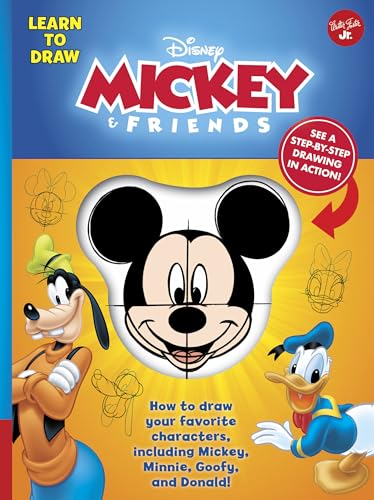 Stock image for Learn to Draw Disney Mickey & Friends: How to draw your favorite characters, including Mickey, Minnie, Goofy, and Donald! (Licensed Learn to Draw) for sale by Half Price Books Inc.