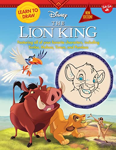 Stock image for Learn to Draw Disney the Lion King: New Edition! Featuring All of Your Favorite Characters, Including Simba, Mufasa, Timon, and Pumbaa for sale by ThriftBooks-Dallas