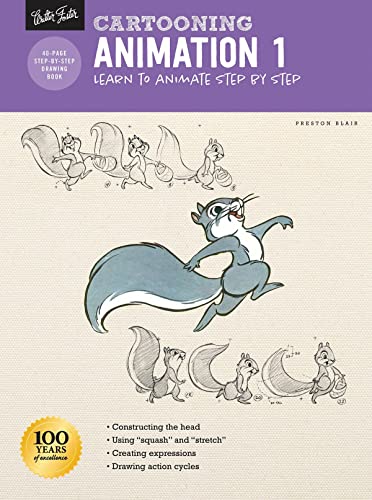 Beispielbild fr Cartooning: Animation 1 with Preston Blair : Learn to Animate Step by Step zum Verkauf von Better World Books
