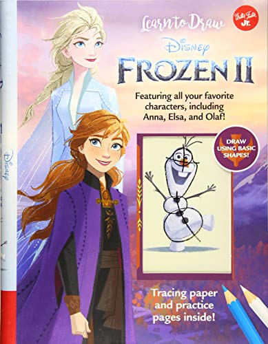 Beispielbild fr Learn to Draw Disney Frozen 2 : Featuring All Your Favorite Characters, Including Anna, Elsa, and Olaf! zum Verkauf von Better World Books