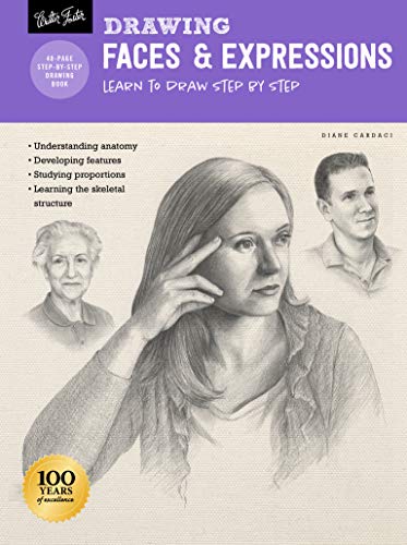 9781633228528: Drawing: Faces & Expressions: Learn to draw step by step (How to Draw & Paint)