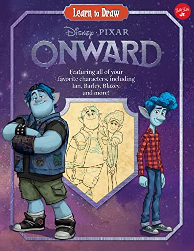 Beispielbild fr Learn to Draw Disney/Pixar Onward : Featuring All of Your Favorite Characters, Including Ian, Barley, Blazey, and More! zum Verkauf von Better World Books