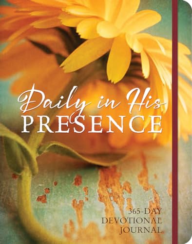 Beispielbild fr Daily in His Presence : A 365-Day Devotional Journal zum Verkauf von Better World Books