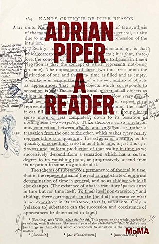 9781633450332: Adrian Piper: A Reader
