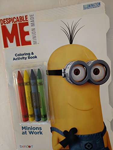 Stock image for Despicable Me Minion Made Coloring Activity Book With Crayons, Minions at Work for sale by Red's Corner LLC