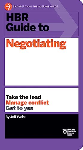 Stock image for HBR Guide to Negotiating for sale by Universal Store