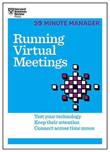 Stock image for Running Virtual Meetings (HBR 20-Minute Manager Series) for sale by BooksRun