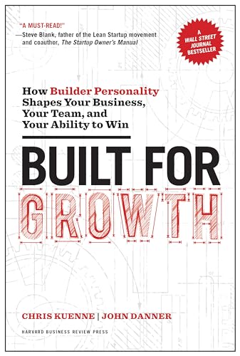 Beispielbild fr Built for Growth : How Builder Personality Shapes Your Business, Your Team, and Your Ability to Win zum Verkauf von Better World Books