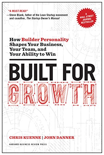 Stock image for Built for Growth : How Builder Personality Shapes Your Business, Your Team, and Your Ability to Win for sale by Better World Books