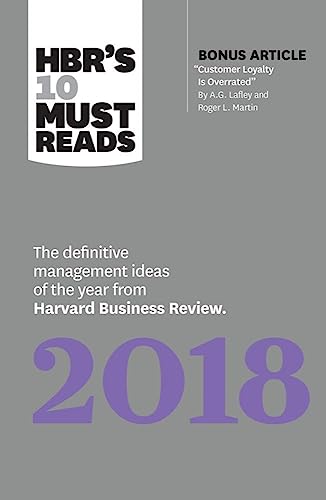 9781633693067: HBR's 10 Must Reads 2018: The Definitive Management Ideas of the Year from Harvard Business Review