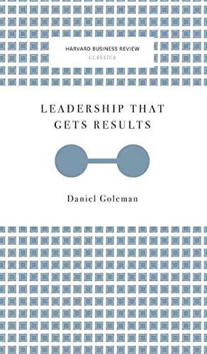 Stock image for Leadership That Gets Results (Harvard Business Review Classics) for sale by Lakeside Books