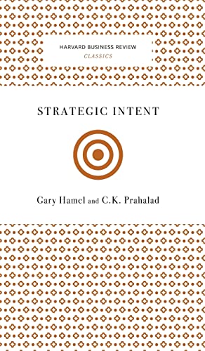 Stock image for Strategic Intent for sale by HPB-Emerald
