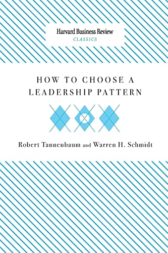 Stock image for How to Choose a Leadership Pattern for sale by Lakeside Books