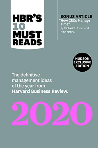 Stock image for HBR's 10 Must Reads 2020 : The Definitive Management Ideas of the Year from Harvard Business Review for sale by Better World Books