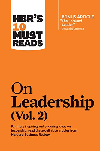 9781633699106: HBR's 10 Must Reads on Leadership, Vol. 2 (with bonus article "The Focused Leader" By Daniel Goleman)