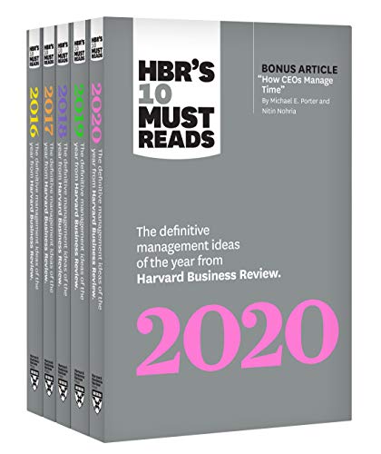 Imagen de archivo de 5 Years of Must Reads from HBR: 2020 Edition (5 Books) a la venta por Books Unplugged