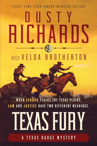 Stock image for Texas Fury (The Texas Badge Mysteries) for sale by California Books