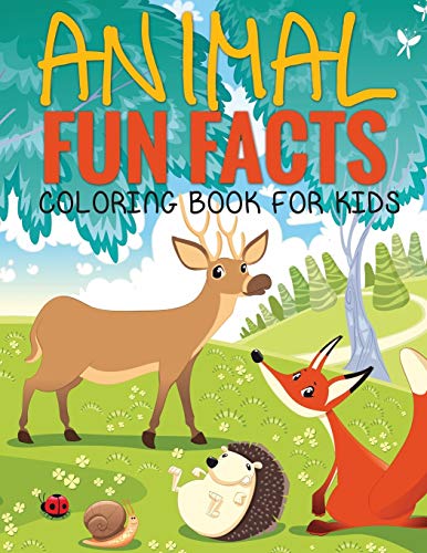 Beispielbild fr Animal Fun Facts (Coloring Book for Kids) zum Verkauf von PlumCircle
