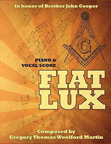 Beispielbild fr Fiat Lux: Piano & Vocal Score zum Verkauf von HPB-Ruby