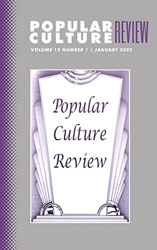 Stock image for Popular Culture Review: Vol. 13, No. 1, January 2002 for sale by Lucky's Textbooks