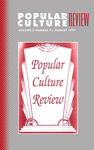 Stock image for Popular Culture Review: Vol. 8, No.2, August 1997 for sale by Lucky's Textbooks