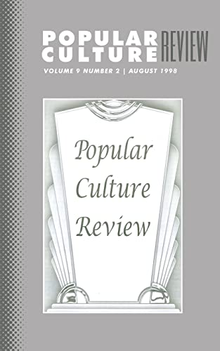 Stock image for Popular Culture Review: Vol. 9, No. 2, August 1998 for sale by Lucky's Textbooks
