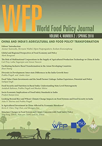 Stock image for World Food Policy Journal Vol. 4, No. 2, Spring 2018 for sale by Revaluation Books