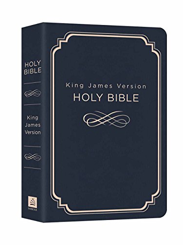 9781634090735: Holy Bible: King James Version, Navy Blue, Red Letter Edition, Deluxe Gift & Award