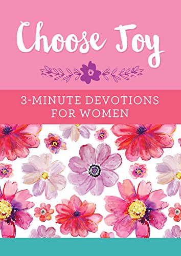 Imagen de archivo de Choose Joy: 3-Minute Devotions for Women a la venta por SecondSale