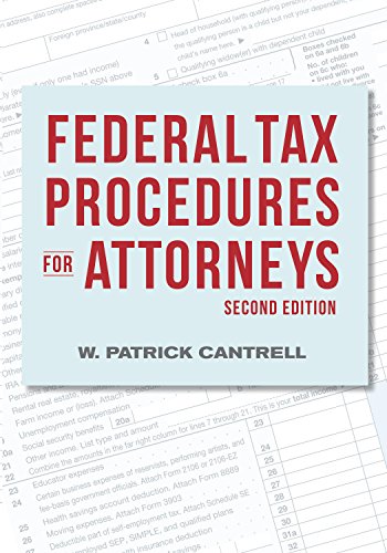 Stock image for Federal Tax Procedures for Attorneys for sale by GF Books, Inc.