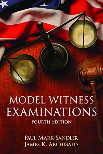 Stock image for Model Witness Examinations for sale by Better World Books