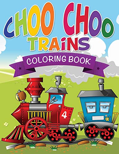 9781634285780: Choo Choo Trains Coloring Books