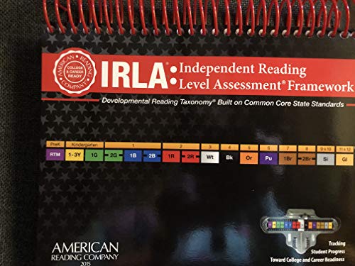 Beispielbild fr IRLA: Independent Reading Level Assessment Framework zum Verkauf von Walker Bookstore (Mark My Words LLC)