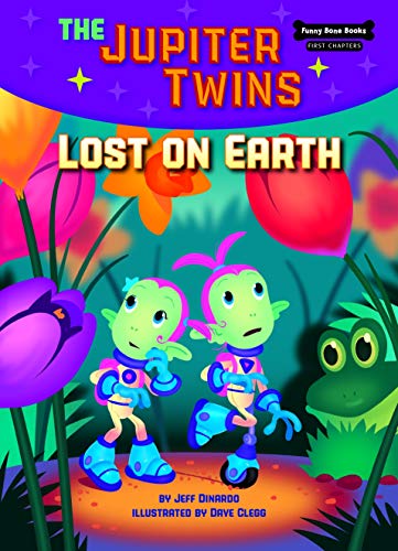 Stock image for Lost on Earth (Book 2) (Funny Bone Books  First Chapters ? The Jupiter Twins) for sale by HPB-Ruby