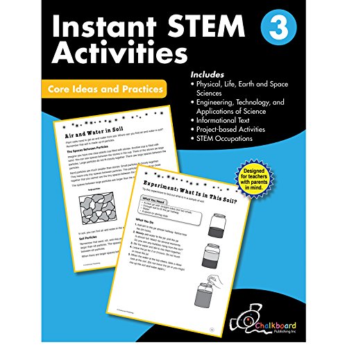 Stock image for Instant STEM Activities Grade 3 (Chalkboard Publishing Workbooks) for sale by Red's Corner LLC