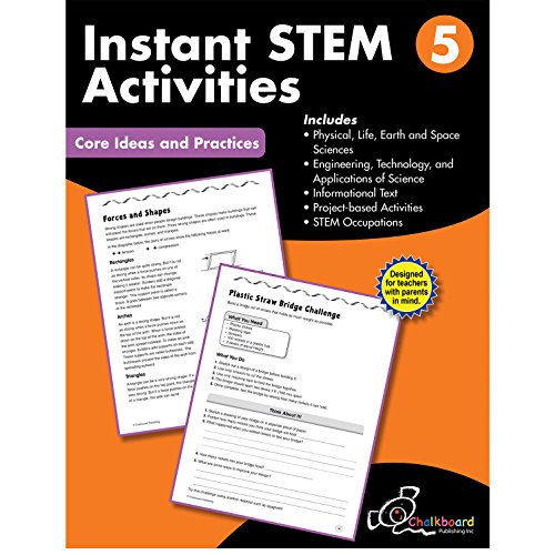 9781634459945: Instant STEM Activities Grade 5 (Chalkboard Books)