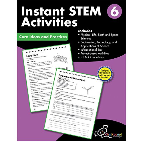 9781634459952: Instant STEM Activities Grade 6 (Chalkboard Publishing Workbooks)