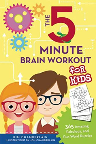 Beispielbild fr The Five-Minute Brain Workout for Kids : 365 Amazing, Fabulous, and Fun Word Puzzles zum Verkauf von Better World Books