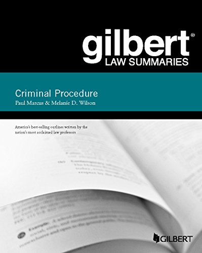 Imagen de archivo de Gilbert Law Summary on Criminal Procedure (Gilbert Law Summaries) a la venta por Wizard Books