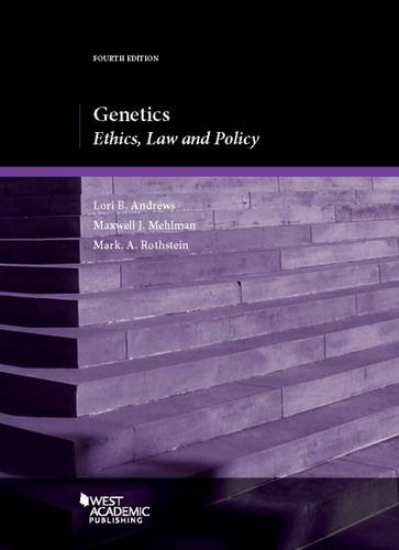 Beispielbild fr Genetics : Ethics, Law and Policy zum Verkauf von Better World Books: West
